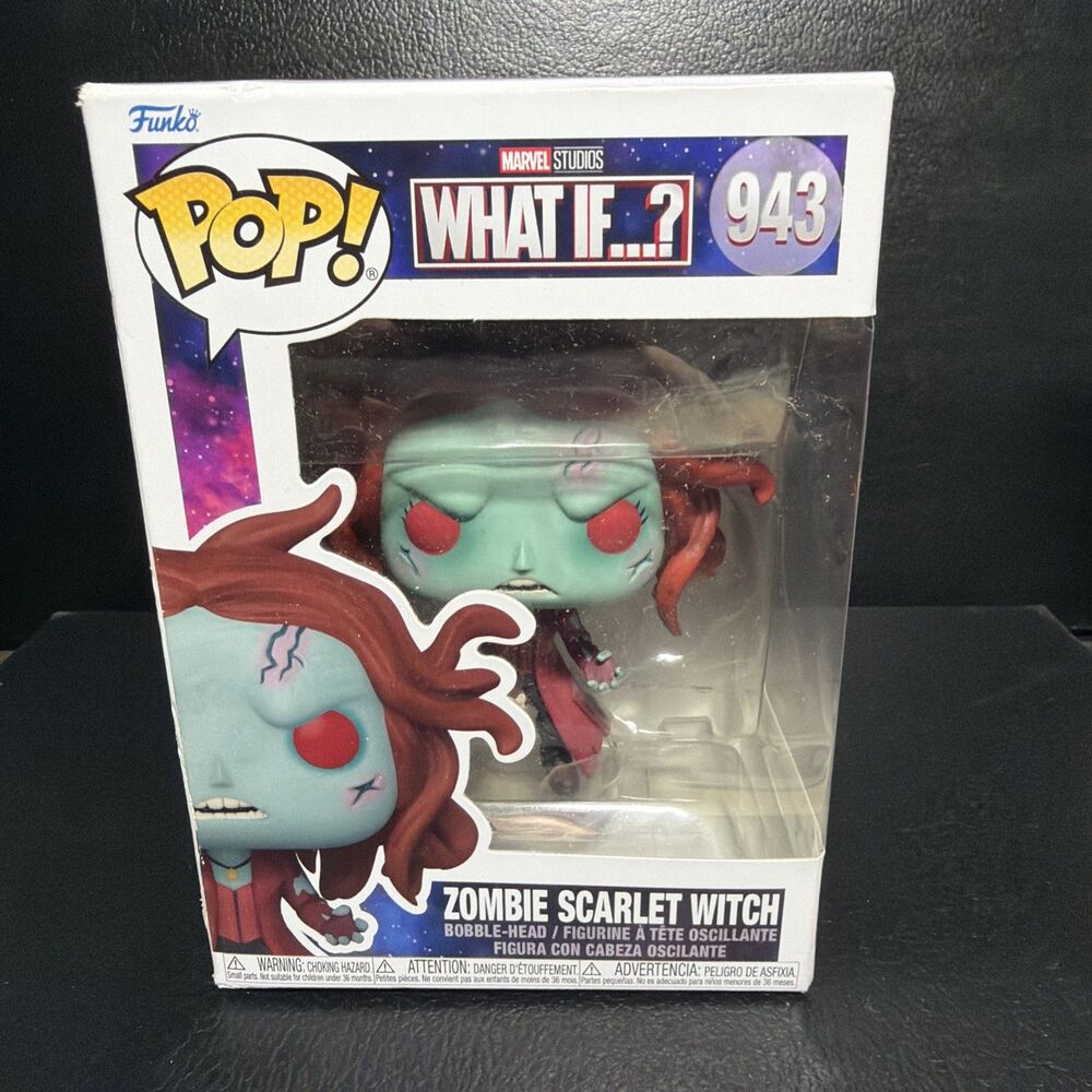 Funko Pop! Zombie Scarlet Witch #943 Marvel What If...? Collectable Vinyl Figure